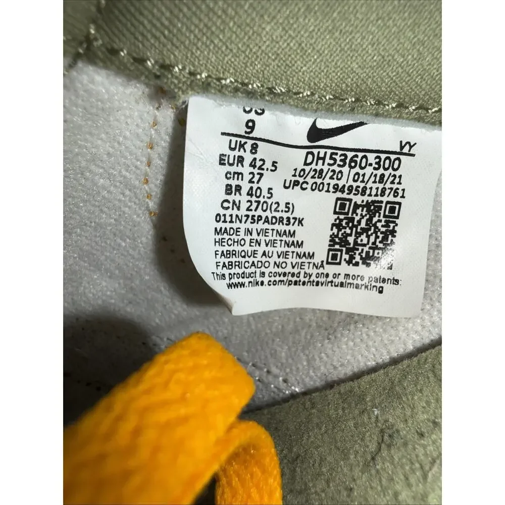 Size 9 - Nike Dunk Low Dusty Olive